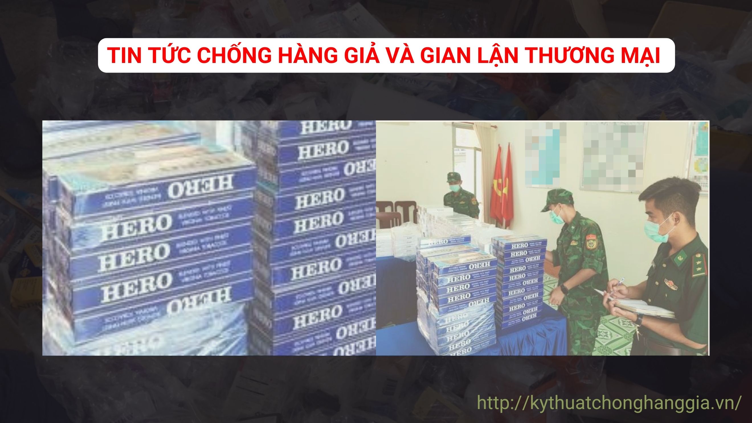 Bắt vụ vận chuyển gần 3.500 gói thuốc lá ngoại nhập lậu ở An Giang